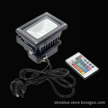 RGB led outdoor flood lighting 10W